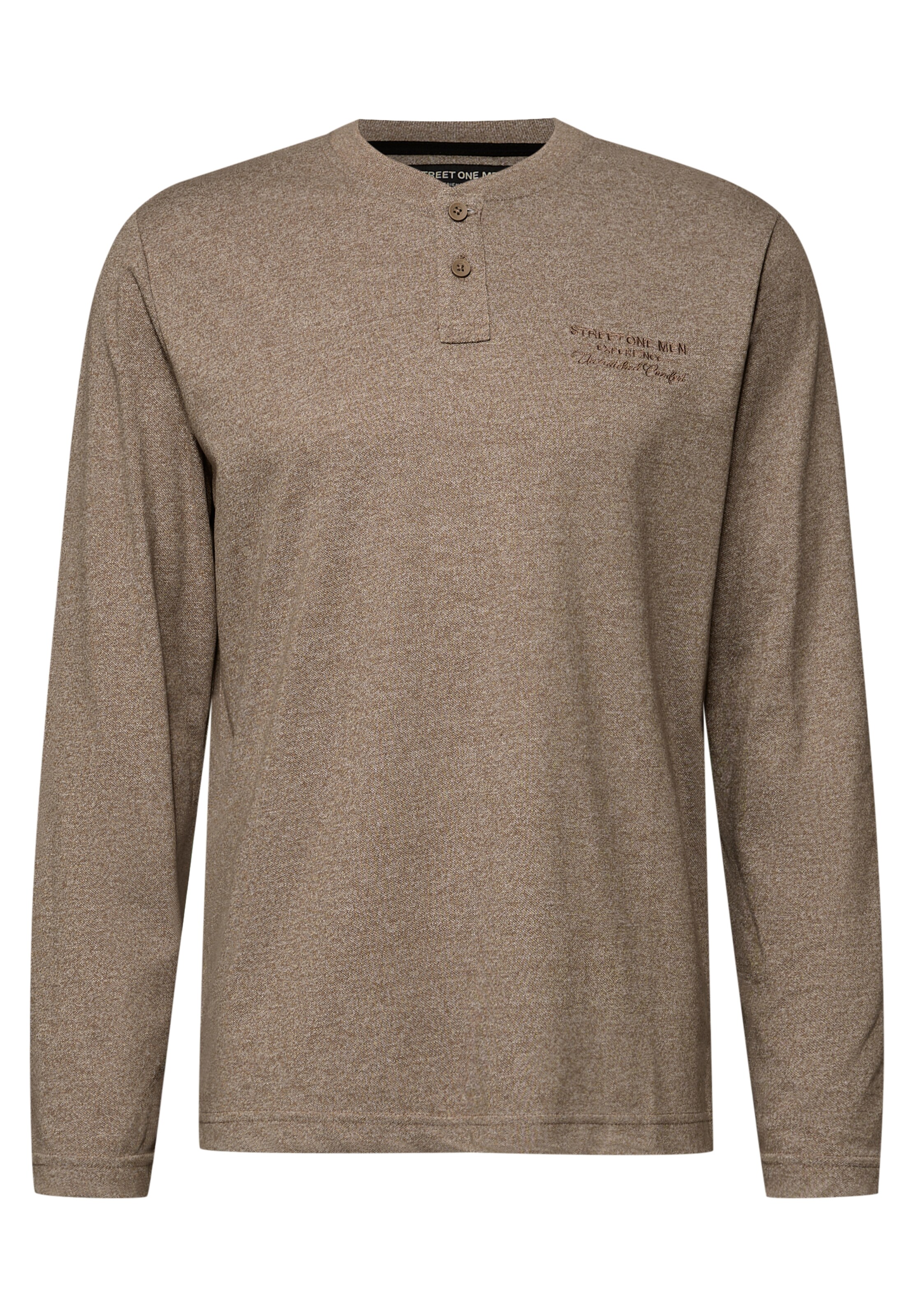 Street One MEN Shirt in Braun: Vorderseite