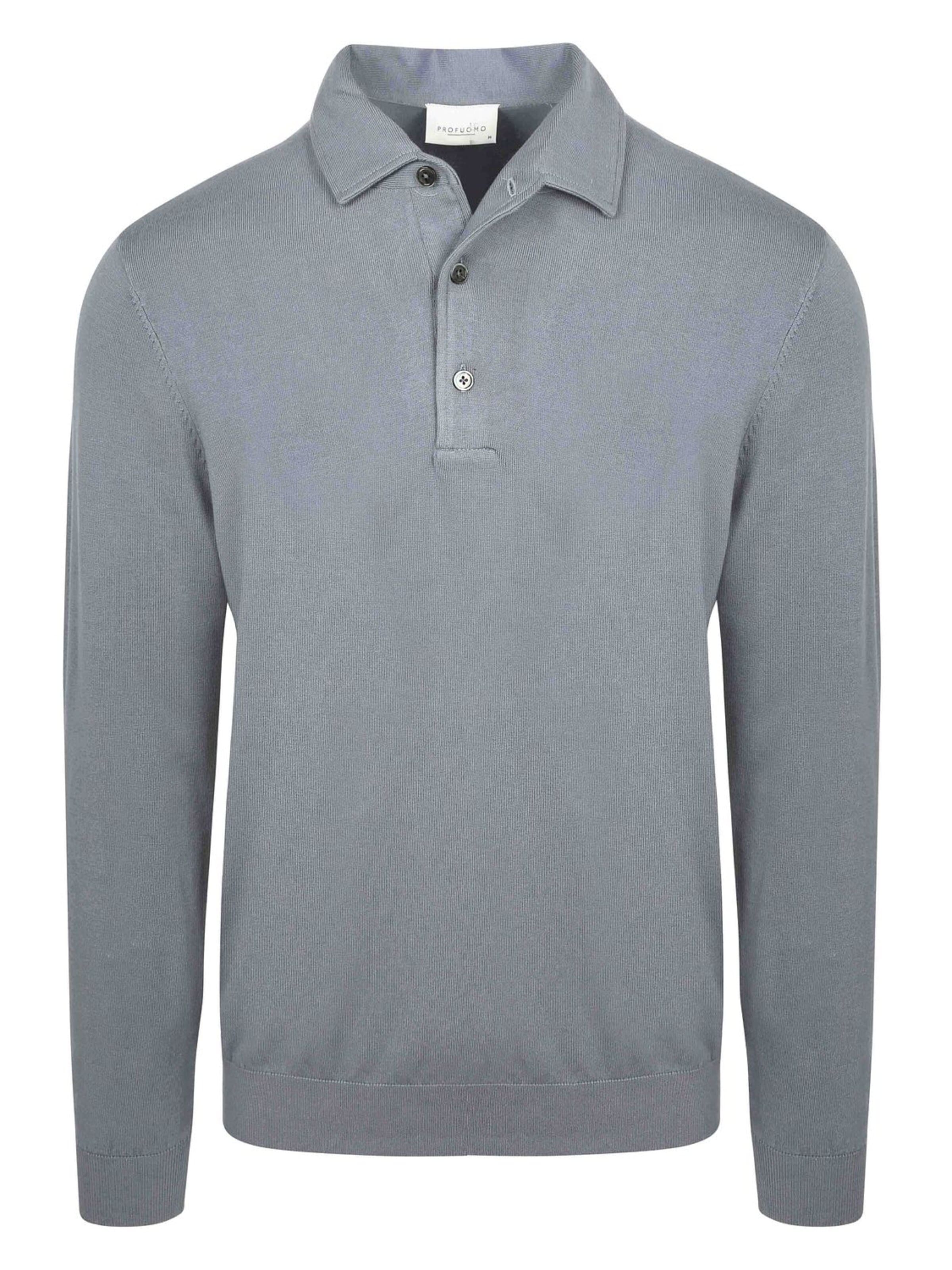 T-Shirt Profuomo en bleu : devant