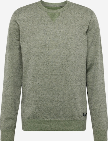 Pull-over 'Bruton' BLEND en vert : devant