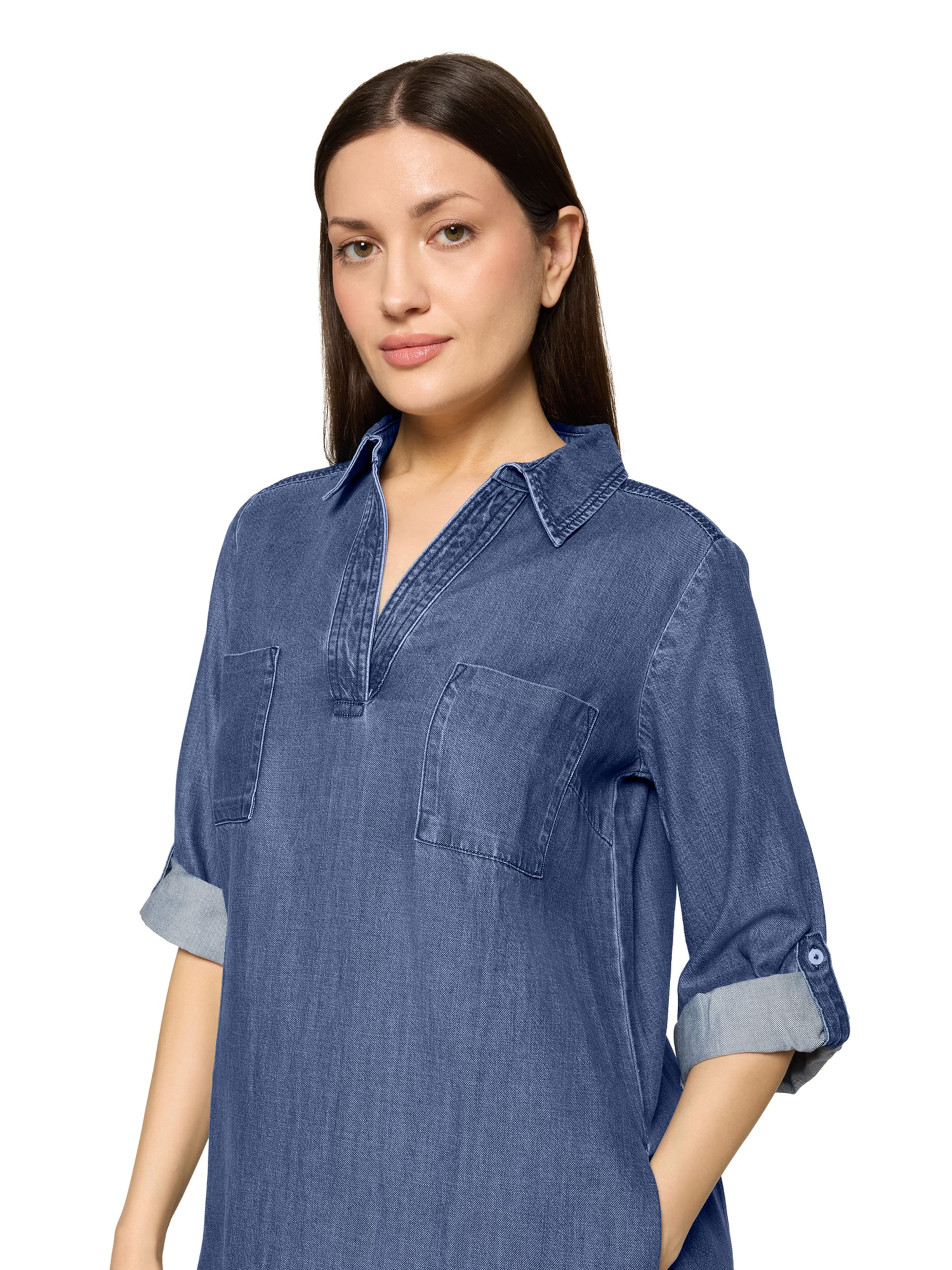 Cartoon Jurk in Blauw