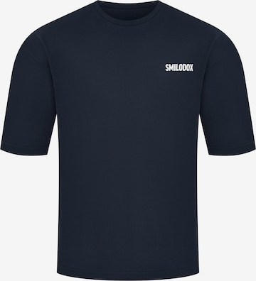 Smilodox T-Shirt ' Cyris ' in Blau: Vorderseite