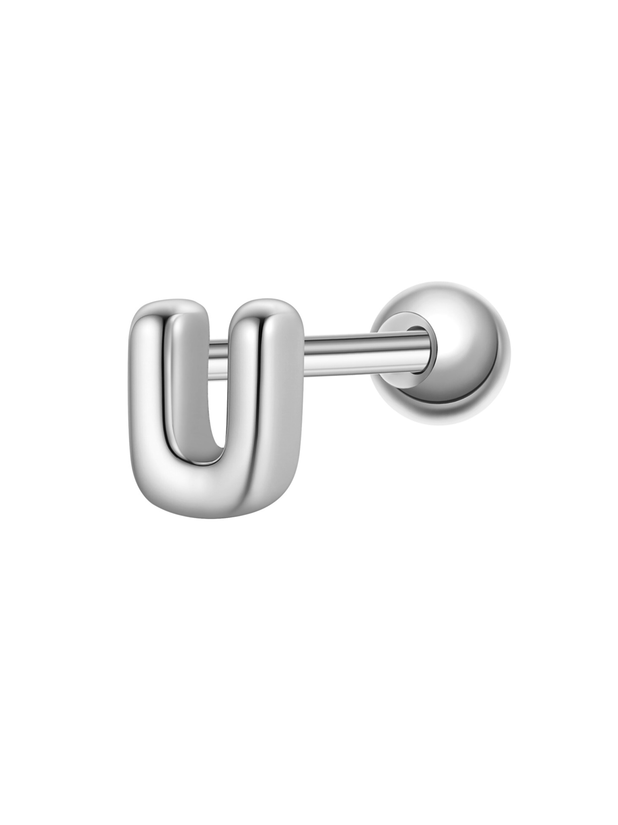 Boucles d'oreilles Glanzstücke München en argent : devant