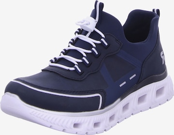 Rieker Sport Sneakers laag in Blauw: voorkant