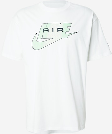 Tricou 'AIR' de la Nike Sportswear pe alb: față