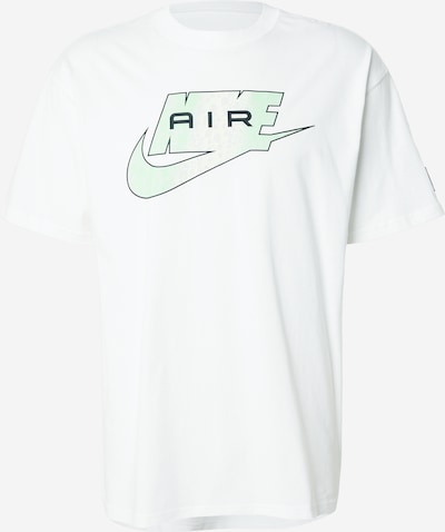 XS dydžio Marškinėliai 'AIR' iš Nike Sportswear, spalva – obuolių spalva / juoda / balta, Prekių apžvalga