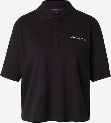 ARMANI EXCHANGEMajica - crna boja: prednji dio