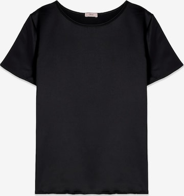 T-shirt oltre en noir : devant