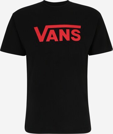 VANS - Camiseta 'CLASSIC' en negro: frente