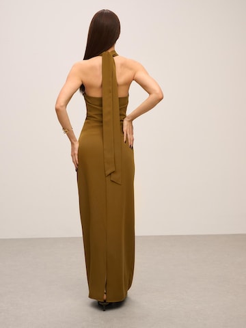 ORIMEI by Victoria Swarovski Βραδινό φόρεμα σε πράσινο