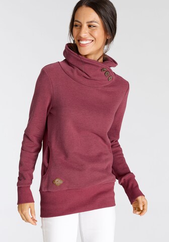 Ragwear Sweatshirt in Rot