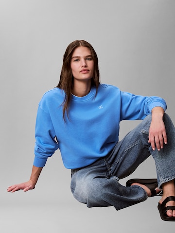 Calvin Klein Jeans Sweatshirt in Blue