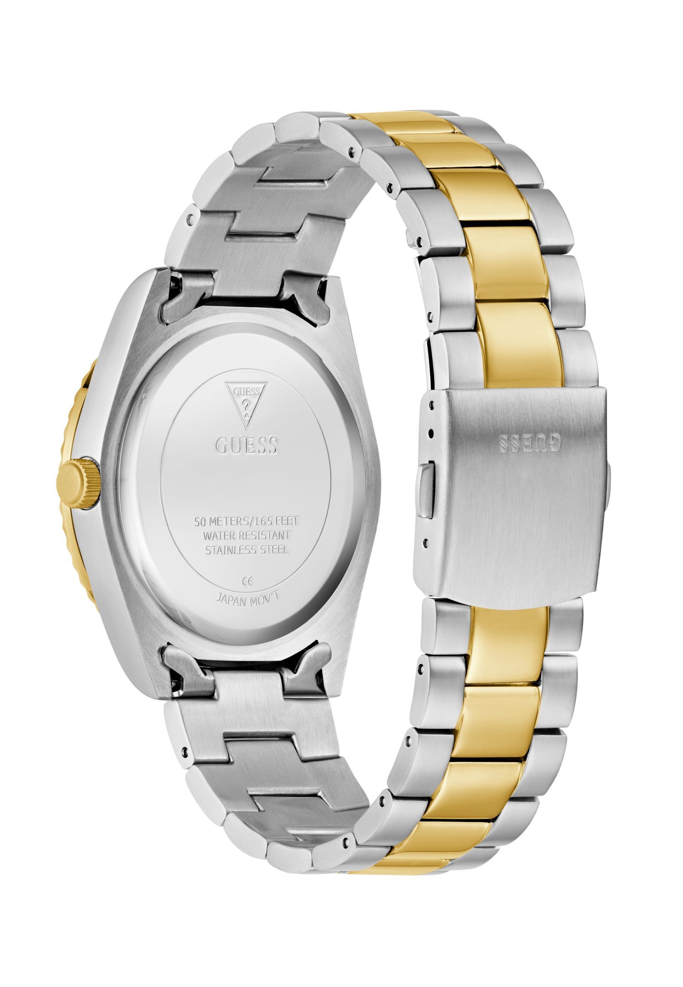 GUESS Uhr 'Connoisseur' in Grau