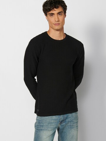 Pull-over KOROSHI en noir