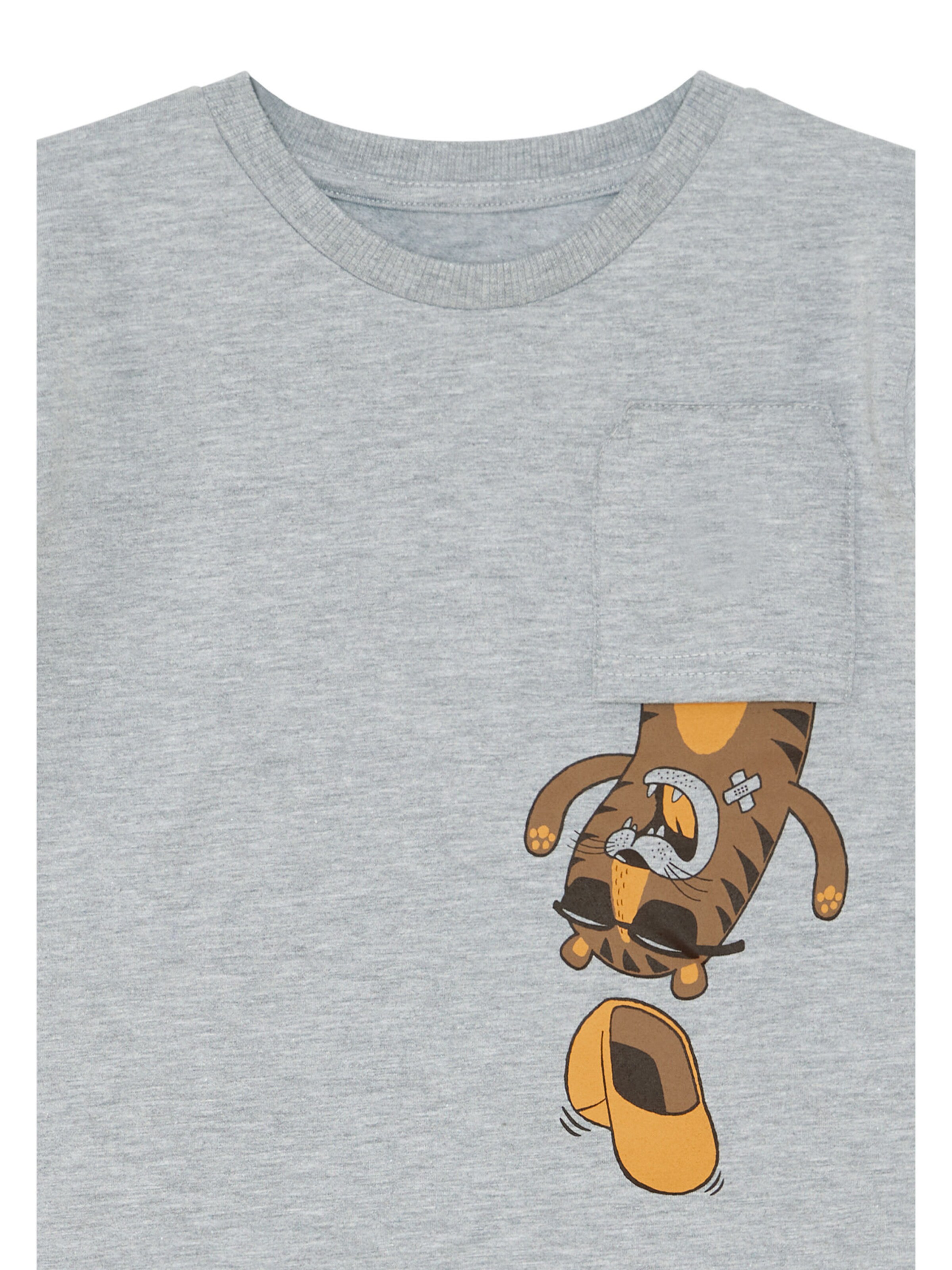 Denokids Trainingspak 'Pocket Tiger' in Grijs