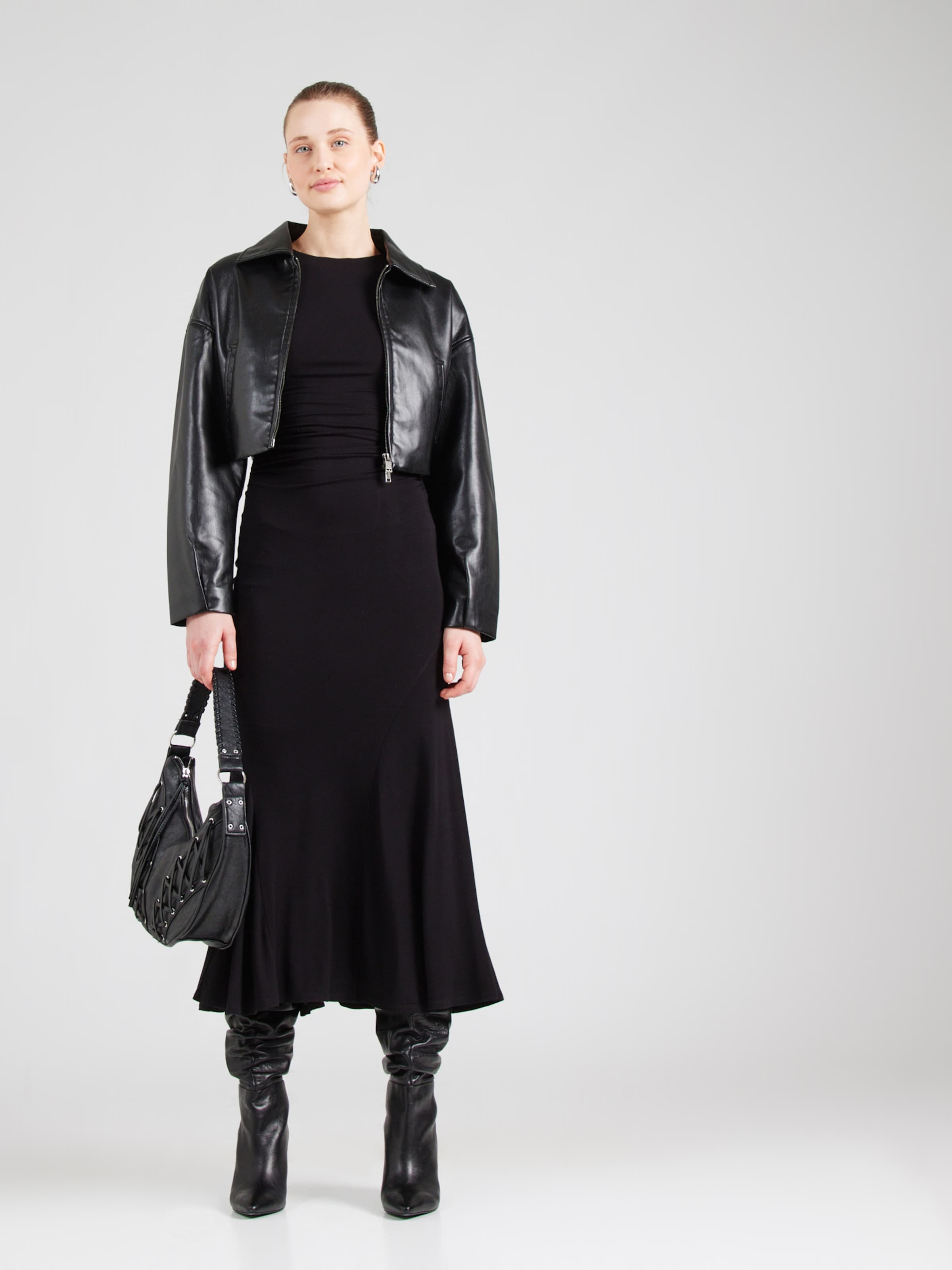 guess vestiti lunghi neri