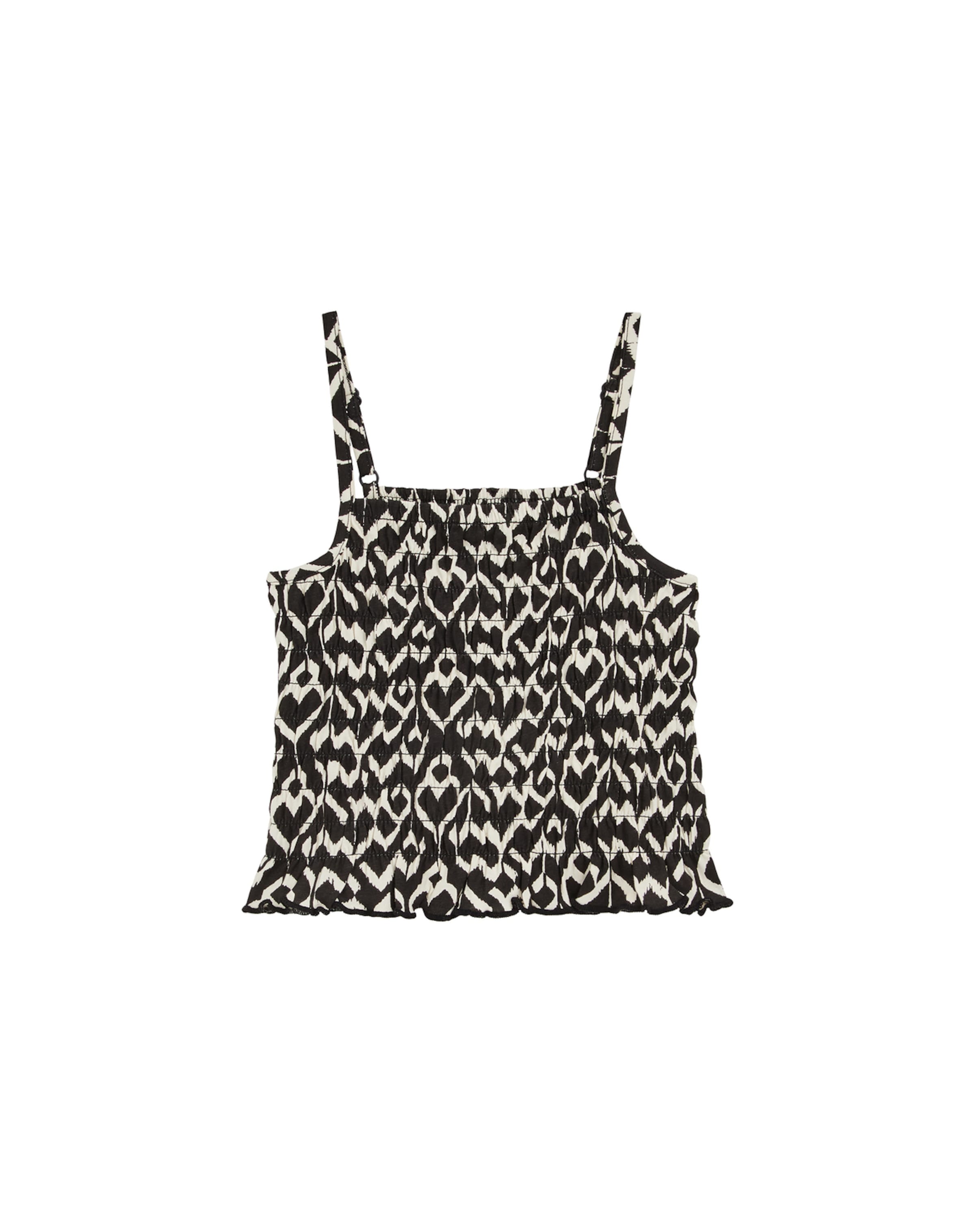 WE Fashion Top | črna barva: sprednja stran