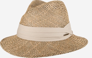 Hatland Hoed 'Aussie Seagrass' in Beige: voorkant