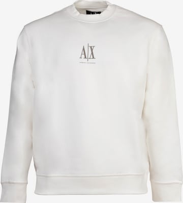 Felpa di ARMANI EXCHANGE in bianco: frontale