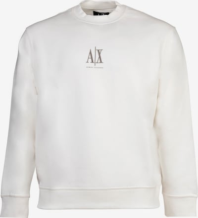 Megztinis be užsegimo iš ARMANI EXCHANGE, spalva – rausvai pilka / balta, Prekių apžvalga