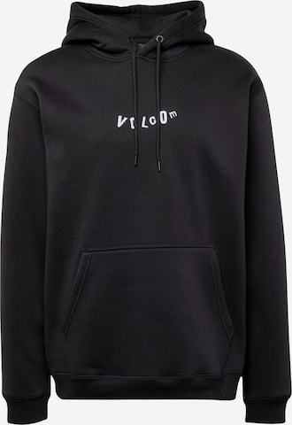 Volcom Sweatshirt 'GOTHSTONE' in Schwarz: predná strana