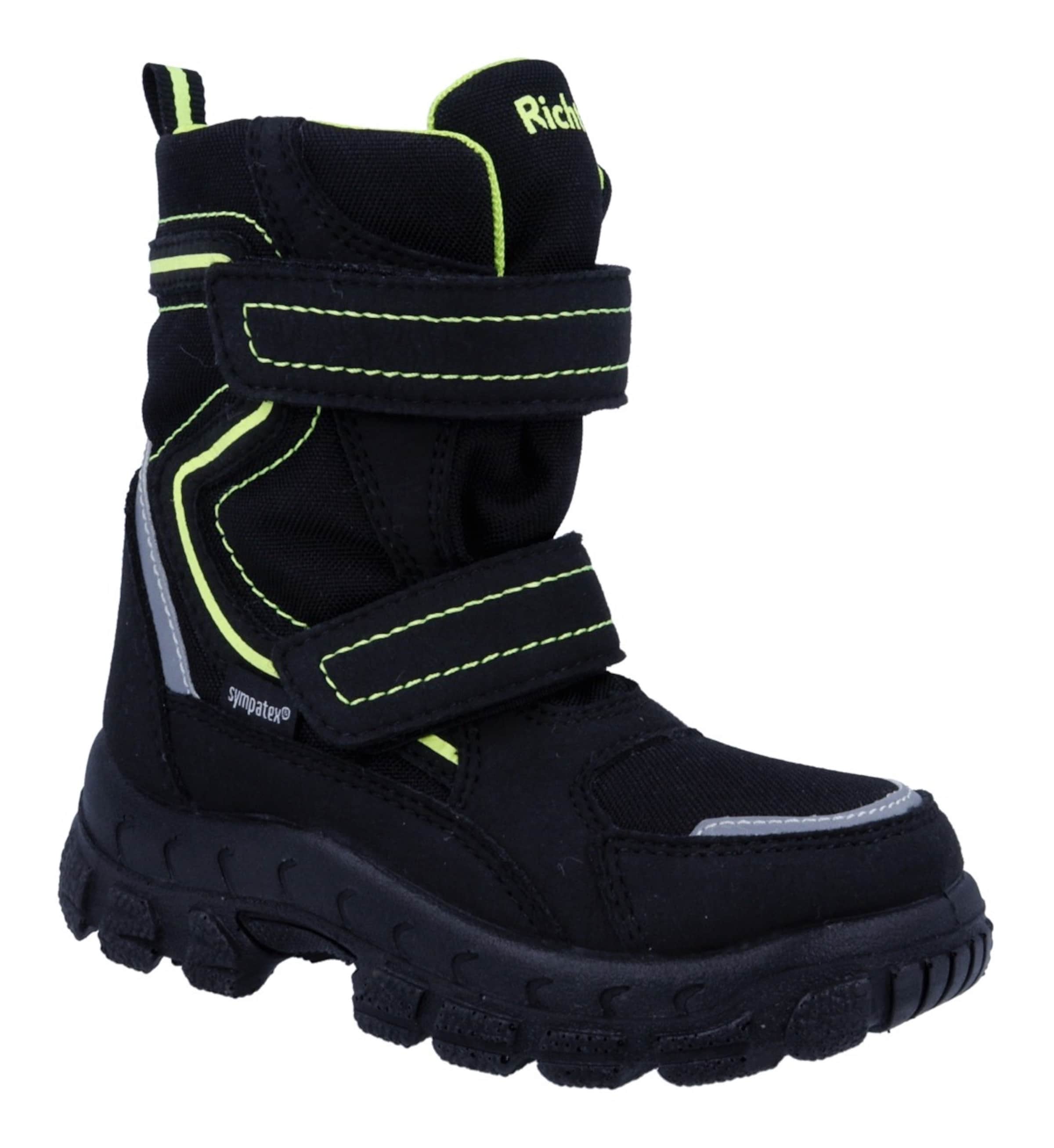 Richter Schuhe Winterstiefel in Schwarz: Vorderseite