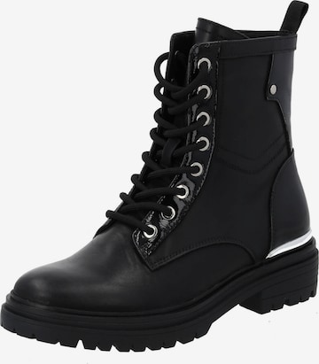 Palado Schnürstiefel 'Sthede' in Schwarz: Vorderseite