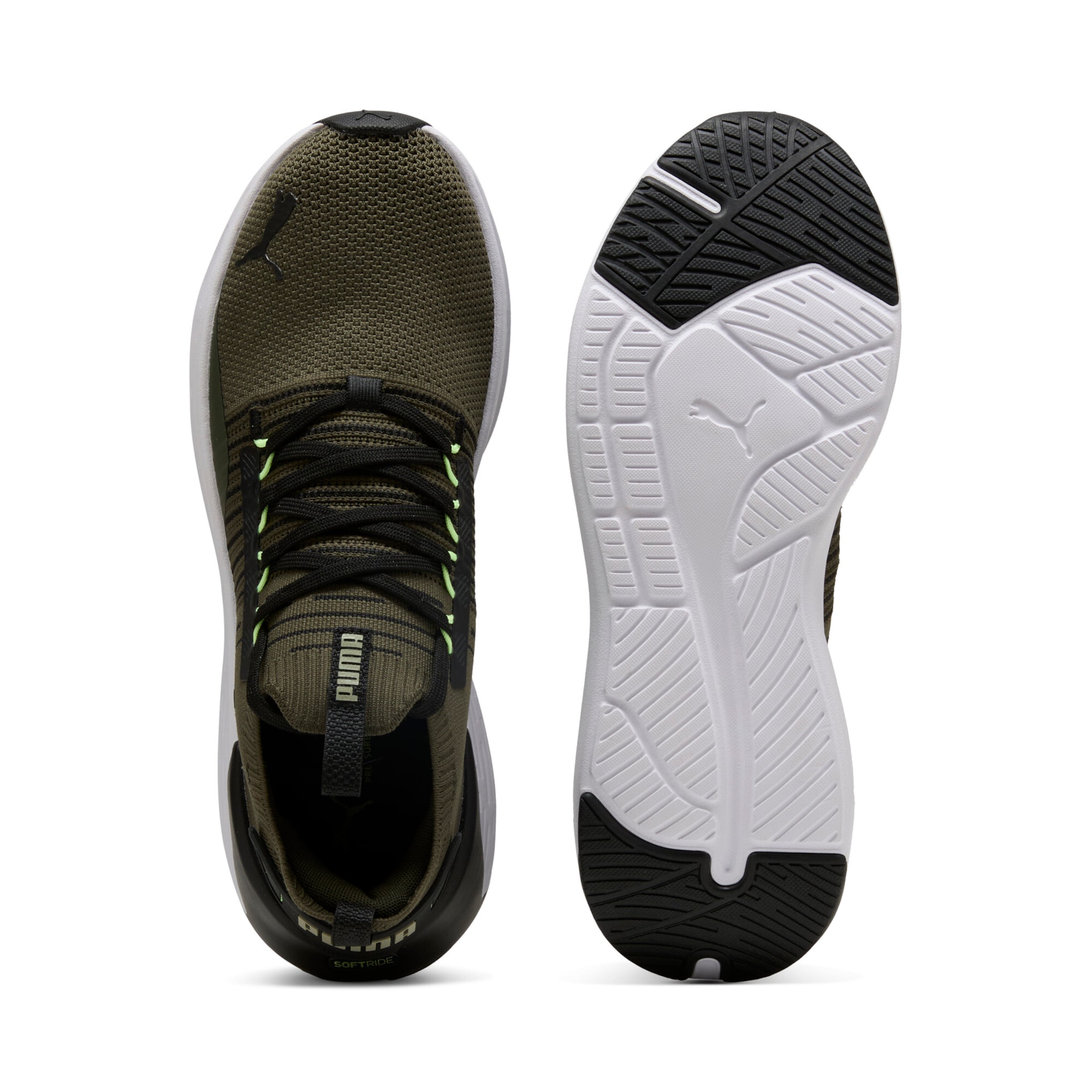 Chaussure de course PUMA en vert