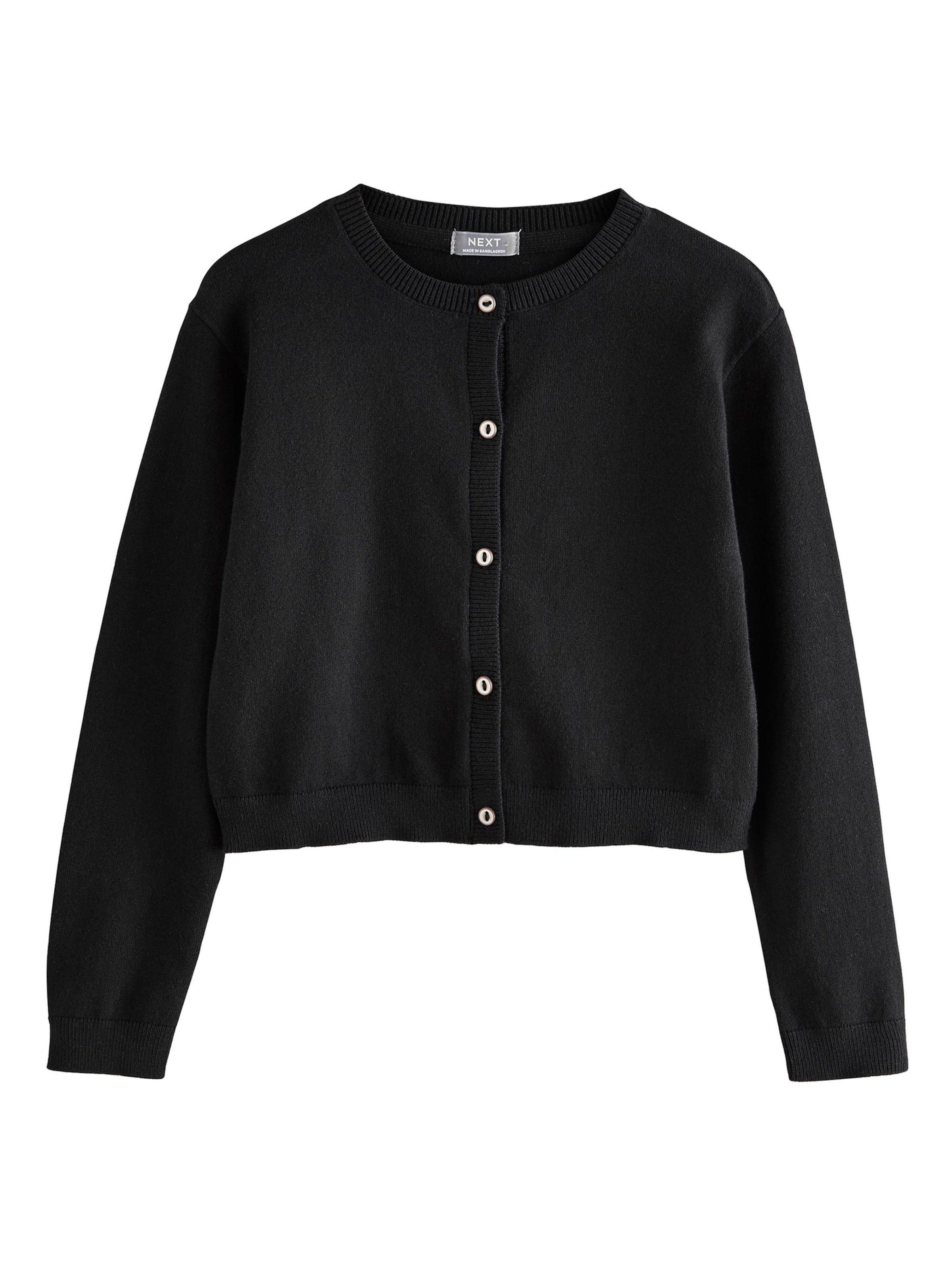 Next Kampsun, värv must: eest vaates