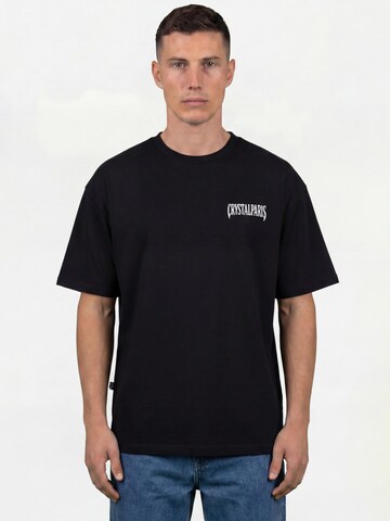 Crystal Paris Shirt 'Kaizen' in Zwart: voorkant