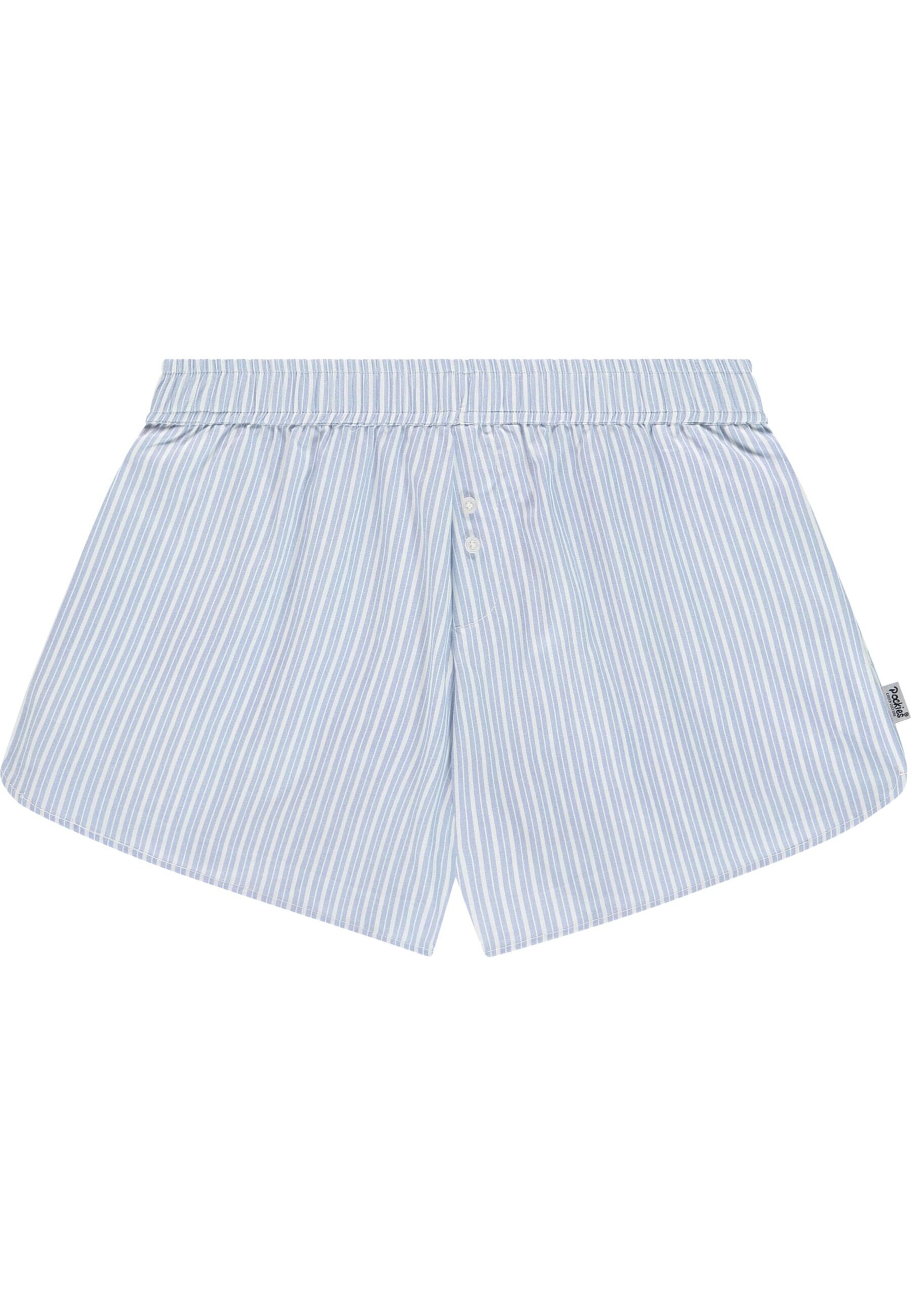 Pockies Pyjamashorts in Blau: Vorderseite