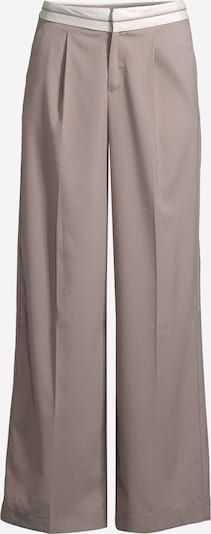 AÉROPOSTALE Pantalón plisado 'PREPPY' en taupe / blanco, Vista del producto