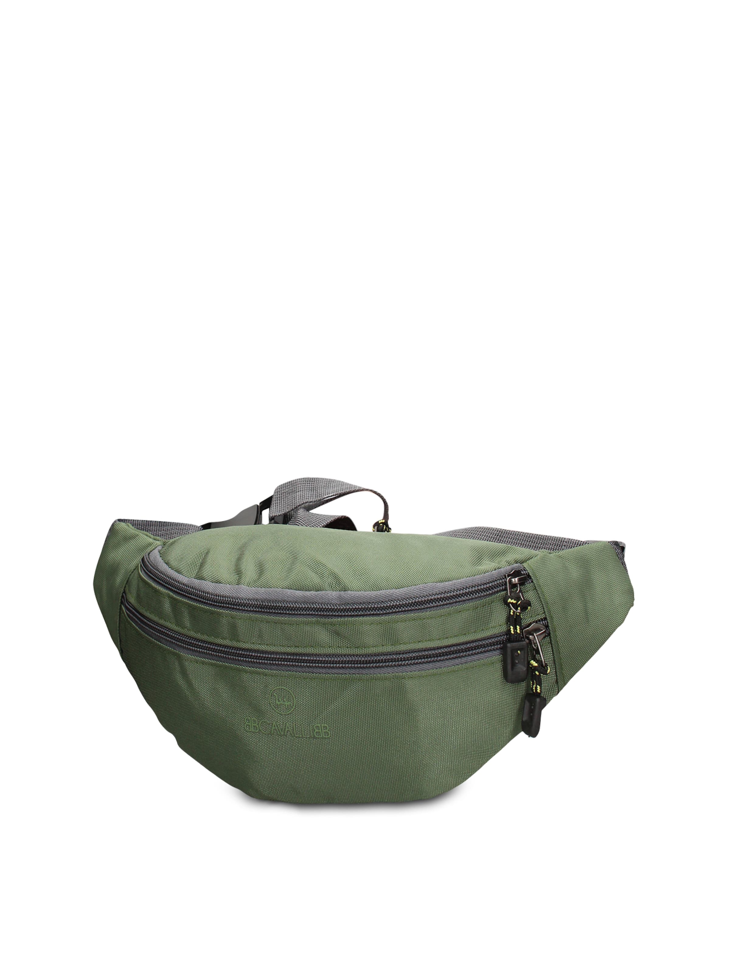 Marsupio 'Marsupio B Cavalli vegan leather con zip e tracolla' di B. Cavalli in verde