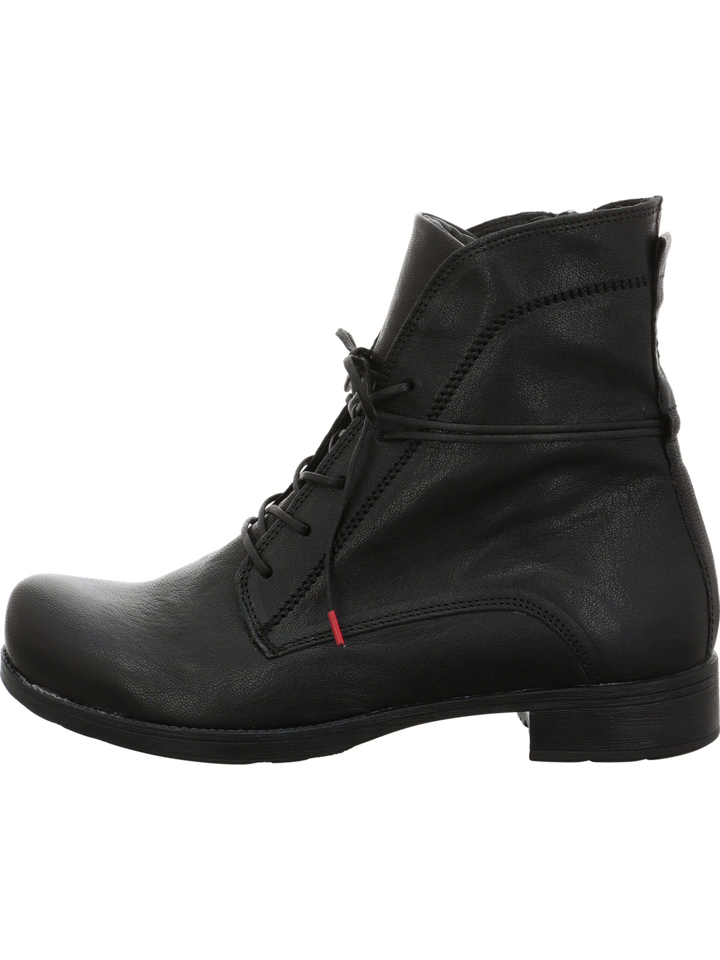 THINK! Lace-up bootie in Black