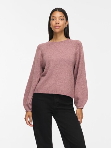 VILA Sweater in Pink: front