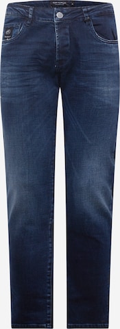 Elias Rumelis Regular Jeans 'ZACHERY' in Blauw: voorkant