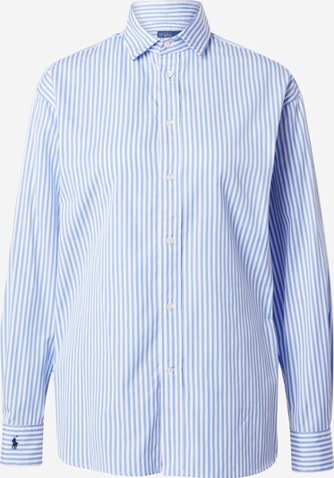 Camicia da donna Polo Ralph Lauren di colore blu / bianco, Visualizzazione prodotti
