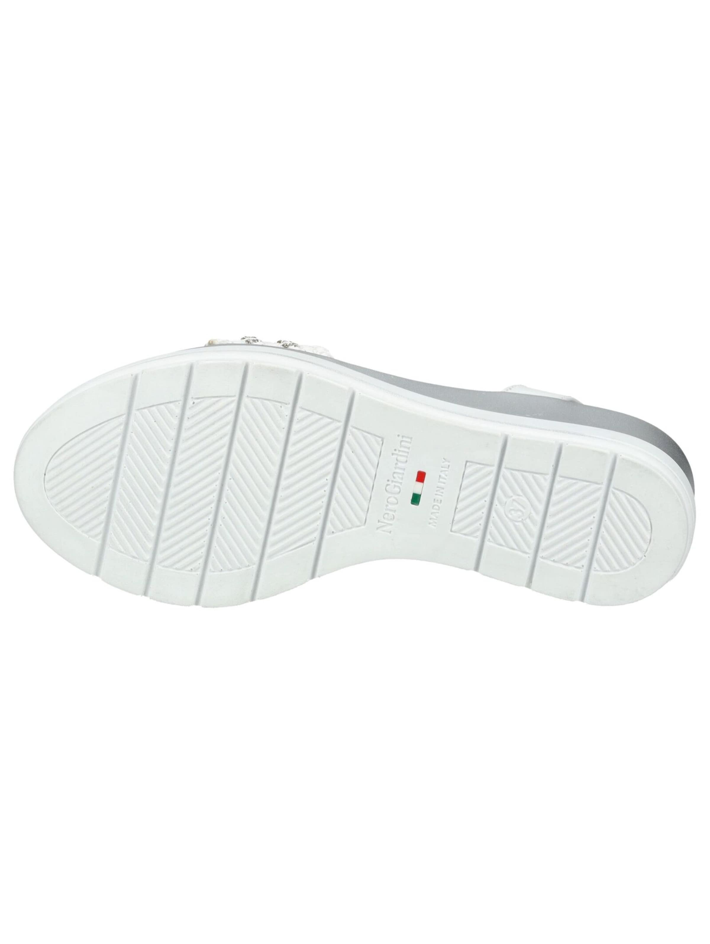 Sandalo con cinturino di Nero Giardini in bianco