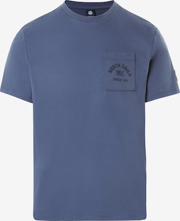 T-Shirt North Sails en bleu : devant