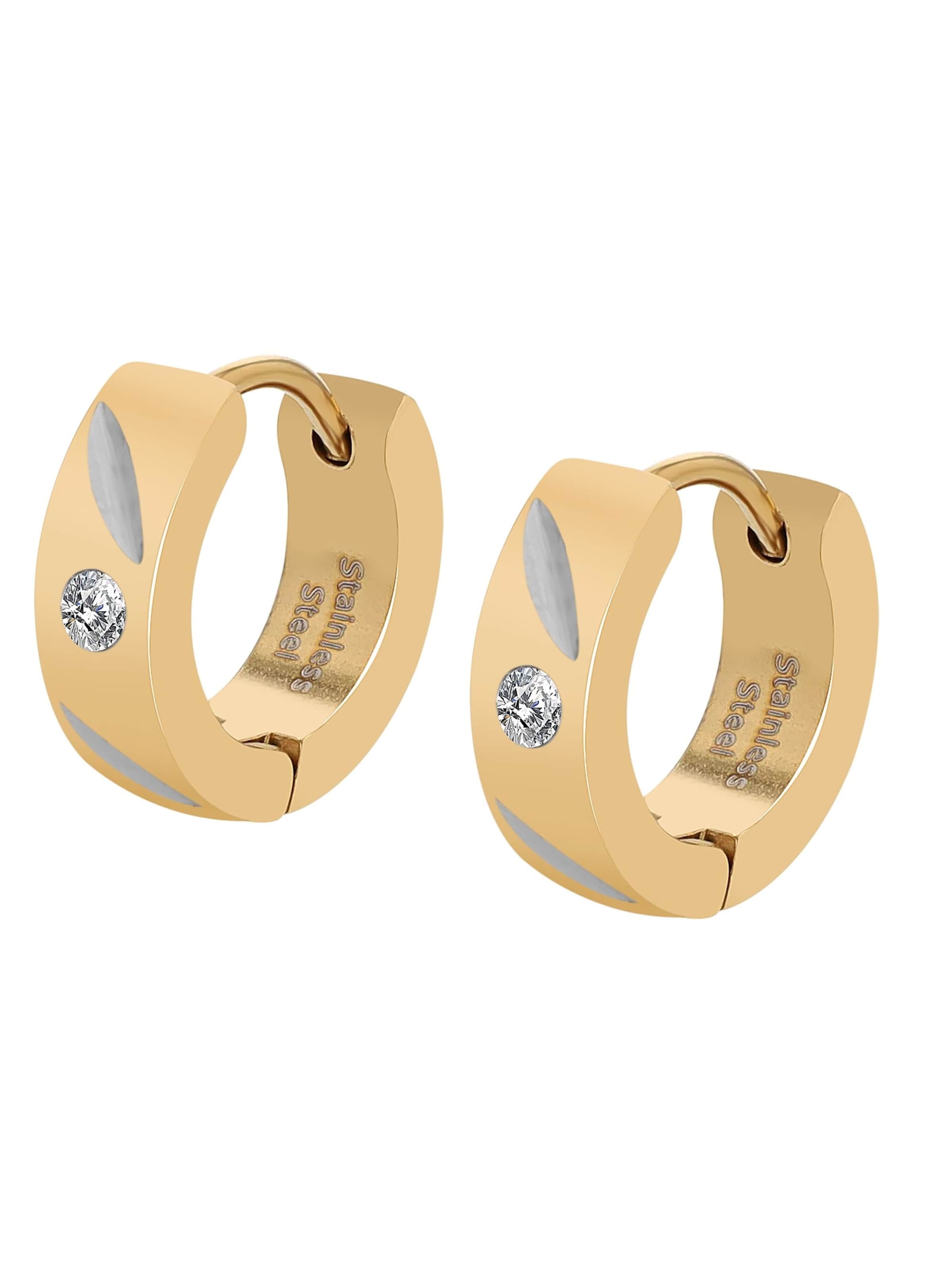 Akzent Earrings 'Glinda, langlebig' in Gold