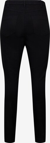 Zizzi Skinny Fit Дънки 'TARA BEA' в черно