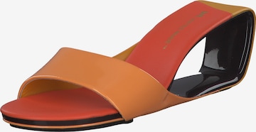 UNISA Mules 'Mobius Mid' in Orange: front