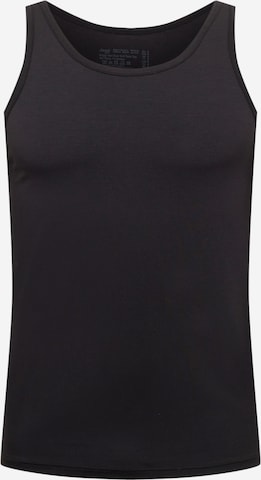 SLOGGI - Camisola interior 'men EVER Soft' em preto: frente