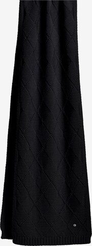 BURLINGTON Schal 'Argyle Accent' in Schwarz: Vorderseite