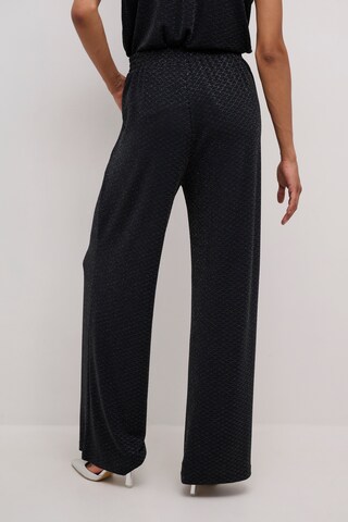 CULTURE Wide leg Broek 'Taz' in Zwart