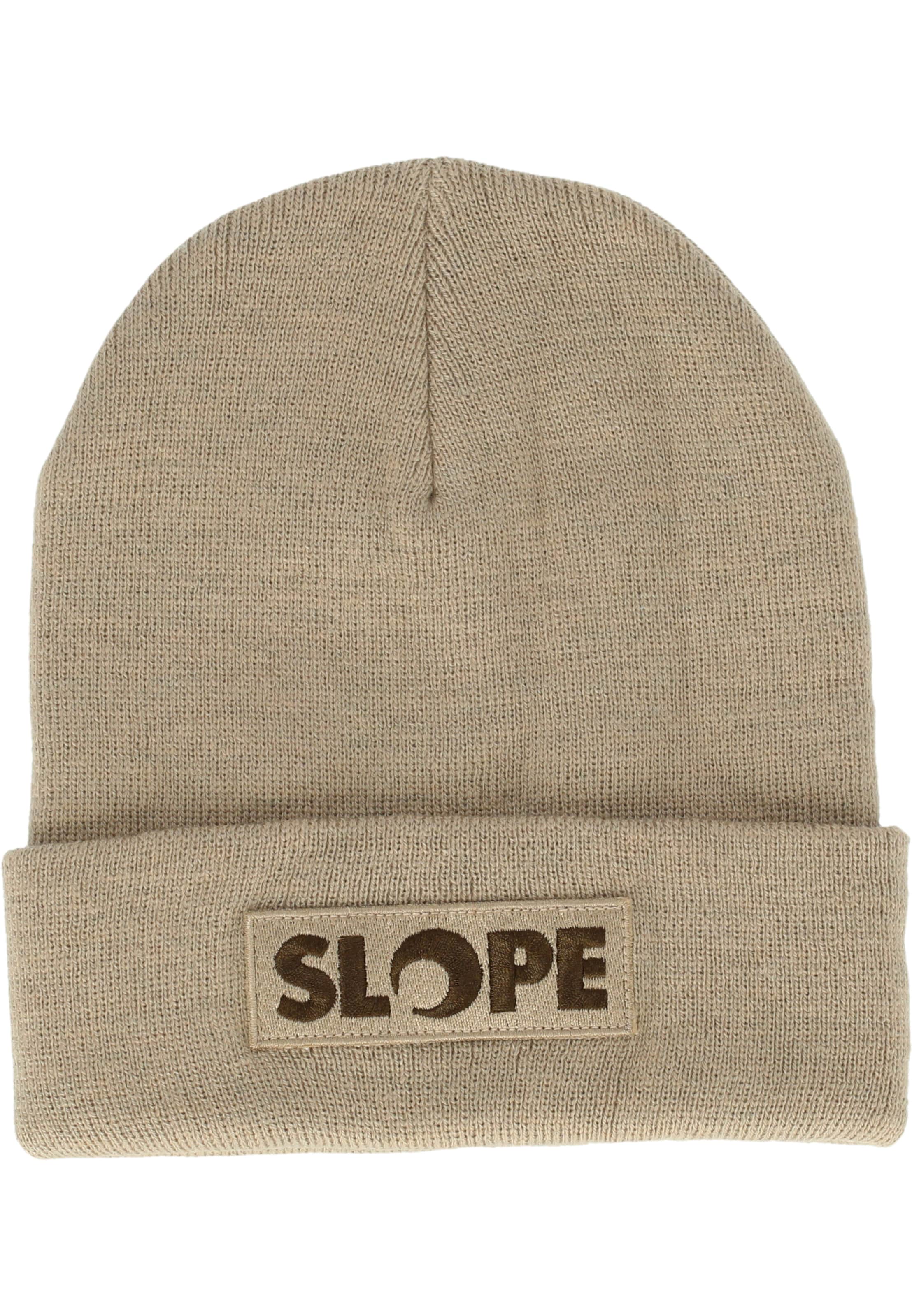 SLOPE Beanie 'Wren' in Beige: front