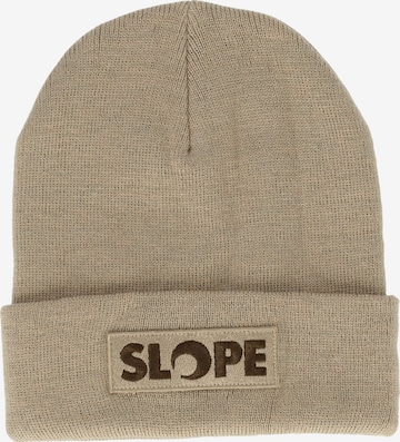 SLOPE Mütze 'Wren' in Beige: Vorderseite
