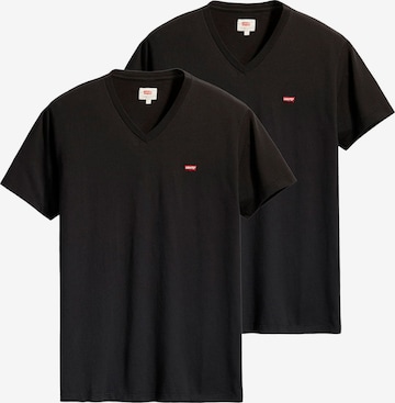 T-Shirt LEVI'S ® en noir : devant
