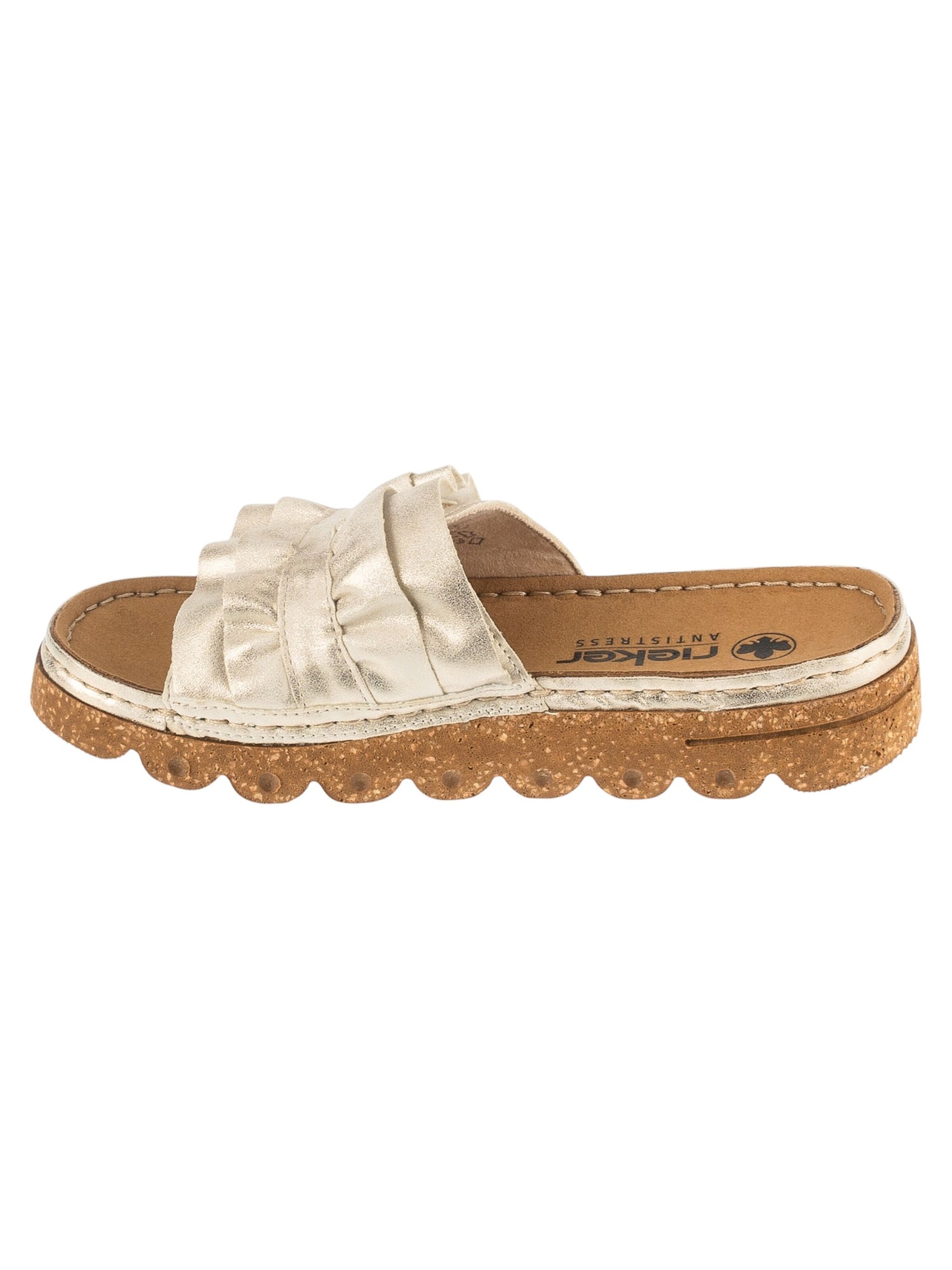 Rieker Strand-/badschoen 'Rieker Slides Shoes' in Beige