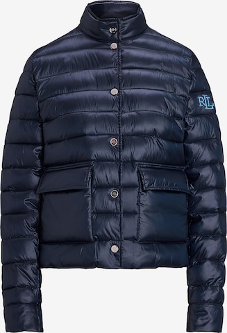 Geacă de primăvară-toamnă de la Lauren Ralph Lauren pe albastru: față