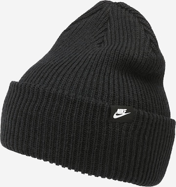 Nike SportswearKapa - crna boja: prednji dio